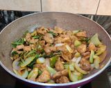 A picture of step 7 of STIR FRY BOK CHOY CHICKEN...