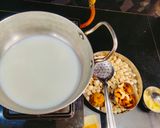 A picture of step 2 of RAkHI DESSERT MAKHANA JAGGERY KHEER (Gud Makhana Kheer).