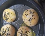 A picture of step 2 of Black seed mince buns.