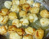 A picture of step 2 of Chilli Paneer.