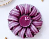 Foto langkah ke 6 dari resep Lapis Ubi Ungu.