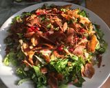 A picture of step 5 of Fattoush.