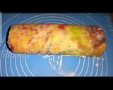 A picture of step 7 of Rainbow Swiss rolls.