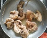 A picture of step 1 of Chicken with Bell pepper. #Win #Week 3.