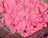 A picture of step 1 of Beetroot Coconut open Bhapa Pitha.