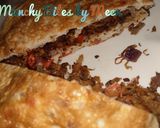 A picture of step 6 of Meen's Egg Burrito.