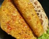 A picture of step 4 of Tomato chutney partha.