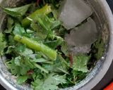 A picture of step 1 of Spicy Lassi.
