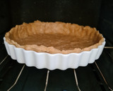 Foto del paso 5 de la receta: Quiche de espinacas, cebolla y queso de cabra