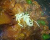 A picture of step 4 of Koyla karahi.