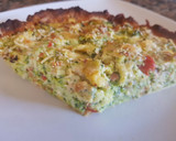 Foto del paso 4 de la receta: Tarta de brócoli y morrón rojo asados