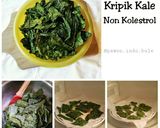 A picture of step 3 of Kale Chips in the microwave.