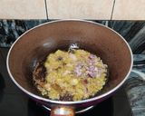 A picture of step 3 of Broccoli peas curry.