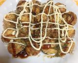 A picture of step 3 of Japanese Takoyaki!.