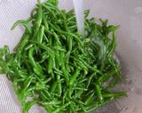 Hình bước làm 2 của món 💚 Trứng Chiên Rau Ngón Biển (Samphire, Salicorne)