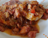 Foto del paso 5 de la receta: Cruixent de Merluza con pica pica de pulpo