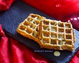A picture of step 4 of Protein packed veggie waffle.