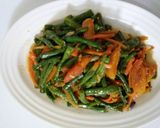 Foto langkah ke 8 dari resep Tumis kacang panjang, wortel.