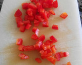 Foto del paso 5 de la receta: Guisantes frescos con verduras y huevo