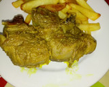 Foto del paso 1 de la receta: Cordero en salsa de cebolla en la cecofry 4D