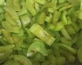 A picture of step 2 of Snake Gourd Dry Sabji.