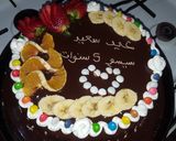 صورة لخطوة 4 من وصفة كيكة بصوص الشوكولا