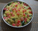 A picture of step 8 of Sev khamini.