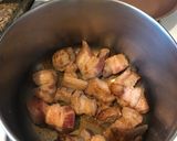 A picture of step 3 of Pork Adobo.