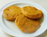 A picture of step 7 of Mochi pancake (SWEET POTATO PANCAKE).