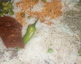 A picture of step 8 of Chinese fried rice.