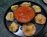 वेज मोमोज (veg momos recipe in Hindi) रेसिपी चरण 5 फोटो