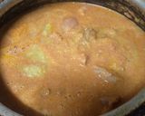 A picture of step 1 of Beef Biryani.
