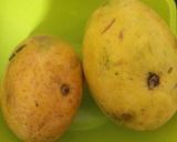 A picture of step 1 of Mango Smoothie.