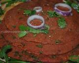 Indian Beetroot pancake پنکیک لبو recipe step 7 photo