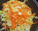 Foto del paso 2 de la receta: Fideos con verduras y almendras