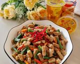 Foto langkah ke 7 dari resep Oseng Tempe Gembus.