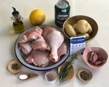 Foto del paso 1 de la receta Muslos y contramuslos de pollo asado a la cerveza