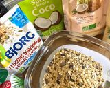 Une image de l'étape 1 de Cookies croustillants avoine et coco.