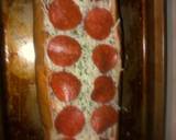 Pizza baked stuffed French bread recipe step 4 photo