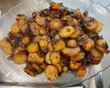 Une image de l'étape 10 de Pommes de terre sautées à l'oignon rouge.