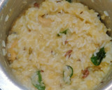 A picture of step 2 of Ven Pongal.