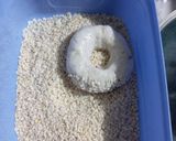 Foto langkah ke 3 dari resep Donat Mochi Pisang.