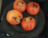 A picture of step 1 of Roasted Tomato Ginger Soup.