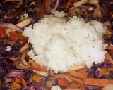 Foto del paso 4 de la receta: Arroz salteado con Verduras y Salsa de Soja al Wok
