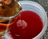 Foto del paso 2 de la receta: Chicha de saril también conocido como agua de Jamaica 🎄☃️