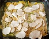 Une image de l'étape 4 de Gratin de courgettes au curry au cook expert.