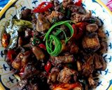Foto langkah ke 8 dari resep Ati Ampela + Tahu Kecap.