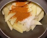 A picture of step 2 of Instant all rounder Potato 🥔 curry.