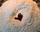 Foto del paso 1 de la receta: Vol au vent (volován) de masa de yogurt natural - Tarteletas dulces de masa de hojaldre alemán