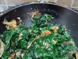Oseng Daun Pepaya Jepang